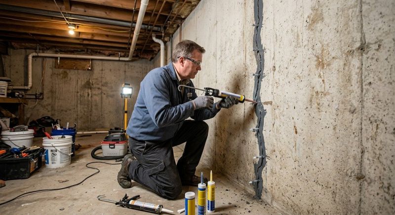 Basement Crack Repair in Port Charlotte, FL