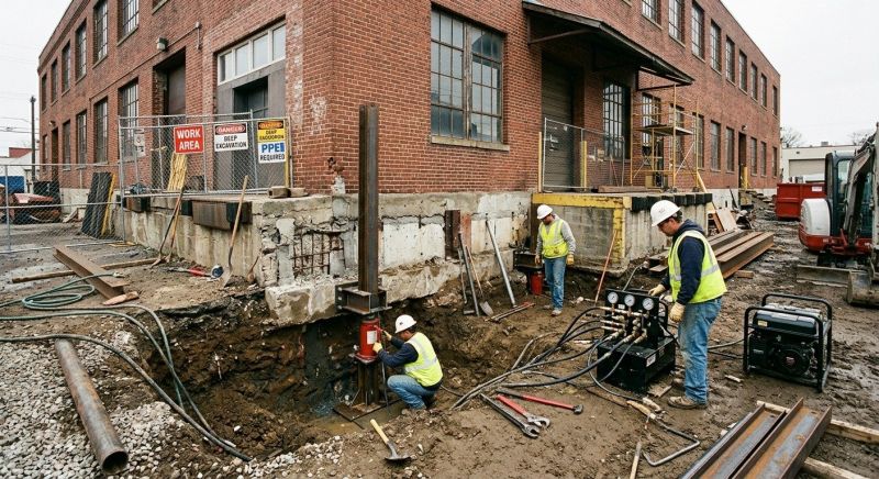 Building Foundation Repair in Englewood, FL