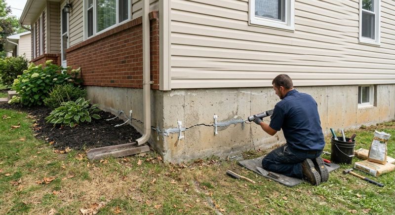Cracked Foundation Repair in Port Charlotte, FL