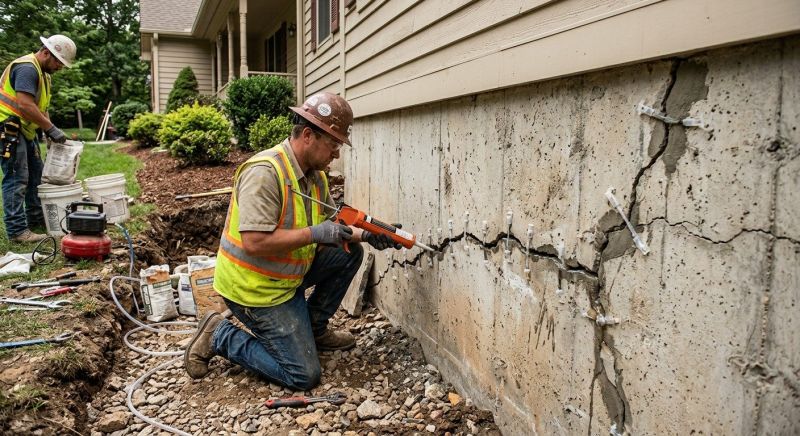 Cracked Foundation Repair in Port Charlotte, FL