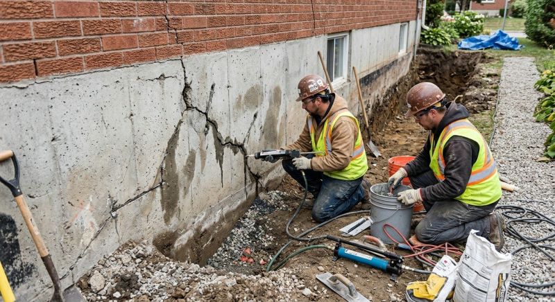 Cracked Foundation Repair in Nokomis, FL