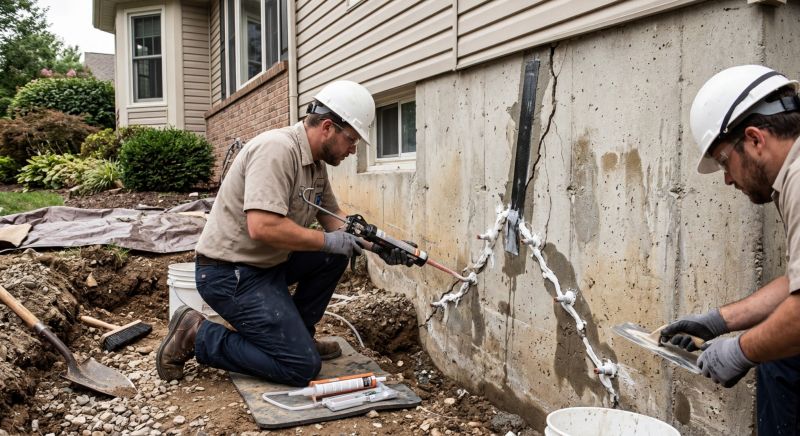 Cracked Foundation Repair in Nokomis, FL