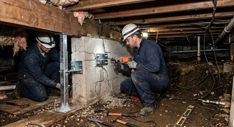 Crawlspace Foundation Repair in Nokomis, FL