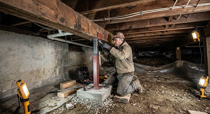 Crawlspace Foundation Repair in Rotonda West, FL