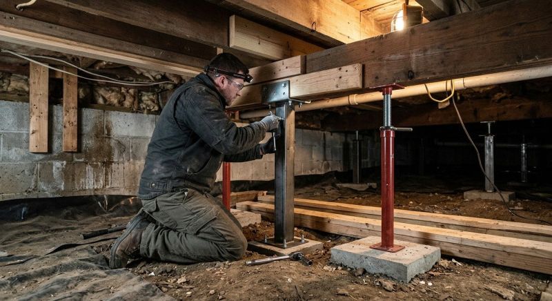 Crawlspace Structural Repair in Port Charlotte, FL