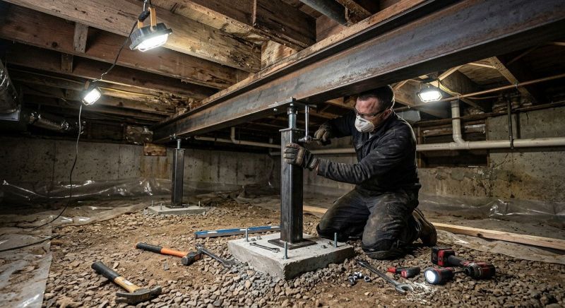 Crawlspace Structural Repair in Port Charlotte, FL