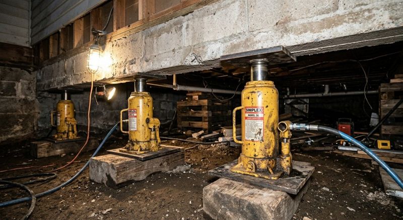 Foundation Jacking in North Port, FL