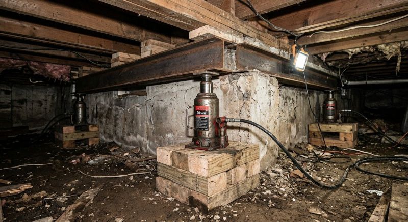 Foundation Jacking in Venice, FL