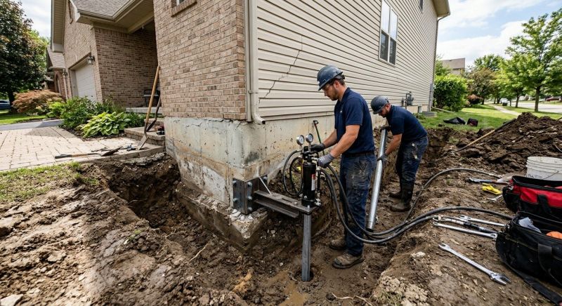 Foundation Settlement Repair in Port Charlotte, FL