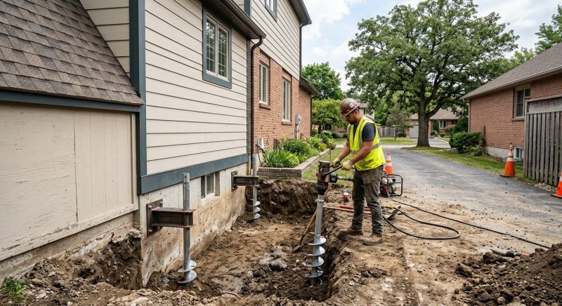 Helical Piers Installation in Port Charlotte, FL