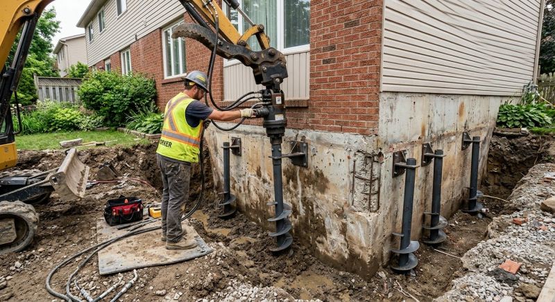 Helical Pile Installation in Port Charlotte, FL