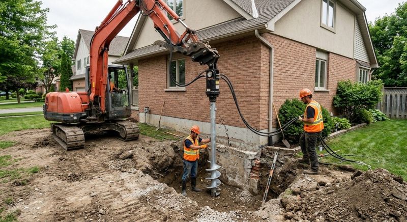Helical Pile Installation in Port Charlotte, FL