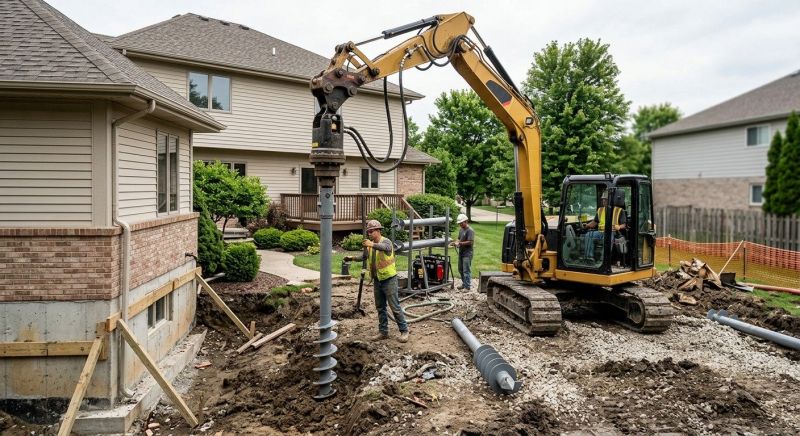 Helical Pile Installation in Port Charlotte, FL
