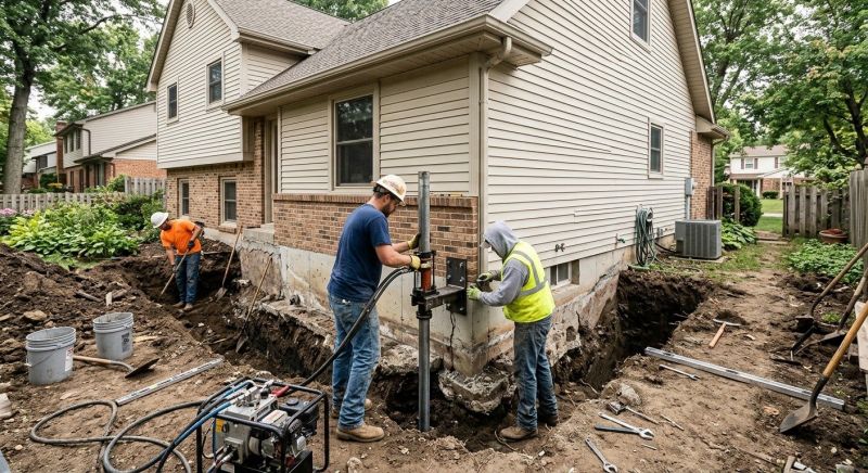 House Foundation Repair in Nokomis, FL