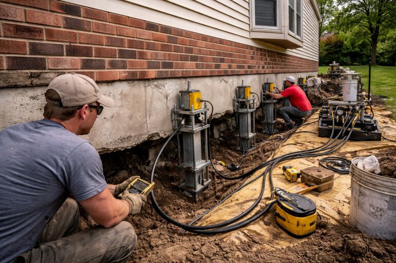 Settling Foundation Service in North Fort Myers, FL