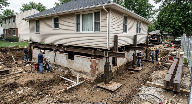 Sinking Foundation Lifting in Port Charlotte, FL