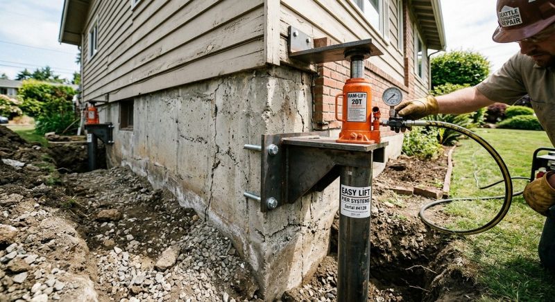 Sinking Foundation Lifting in Port Charlotte, FL