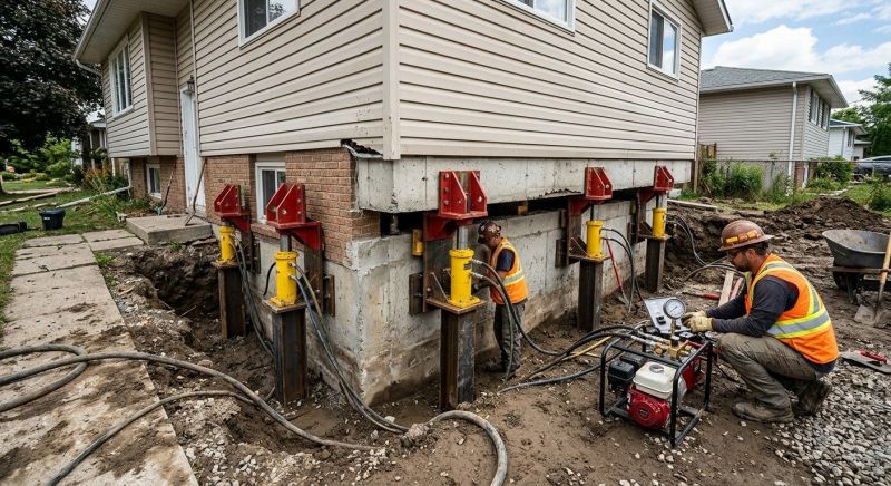 Sinking Foundation Lifting in Port Charlotte, FL
