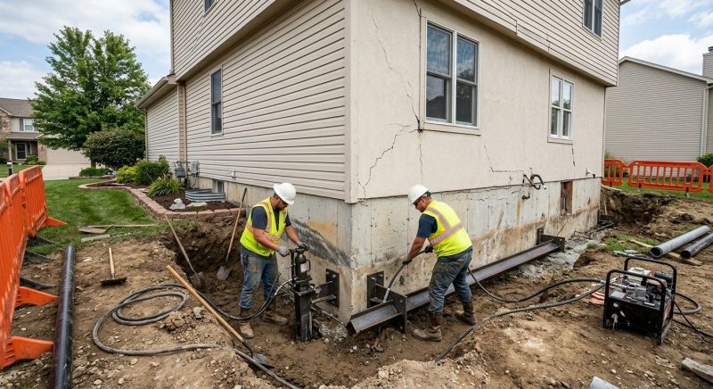 Sinking Foundation Repair in Charlotte County, FL