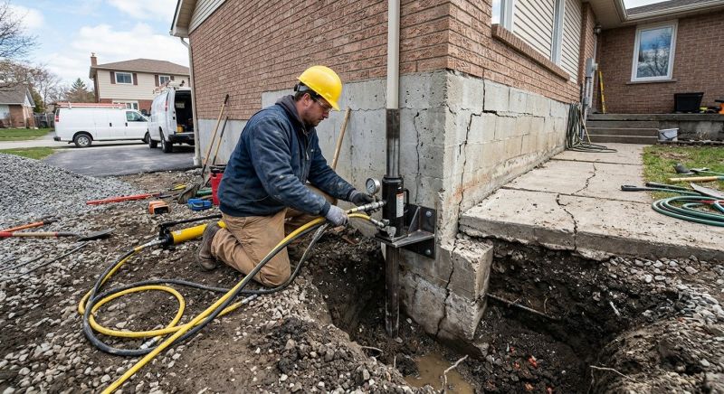 Sinking Foundation Repair in North Port, FL